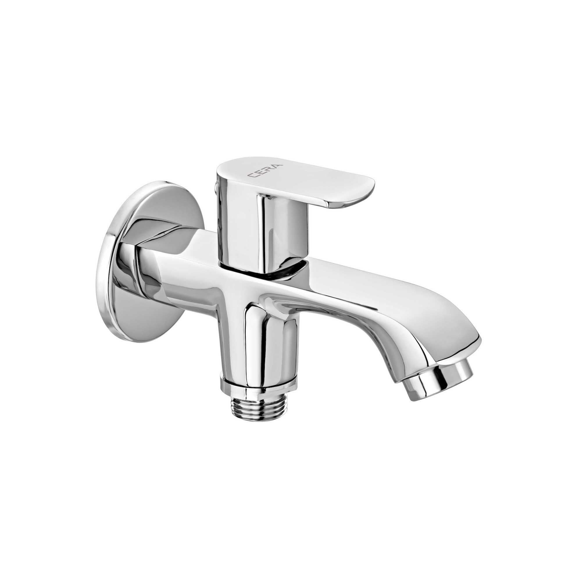CHROMO CERA TWO WAY BIB COCK SINGLE HANDLE | F1019163CH