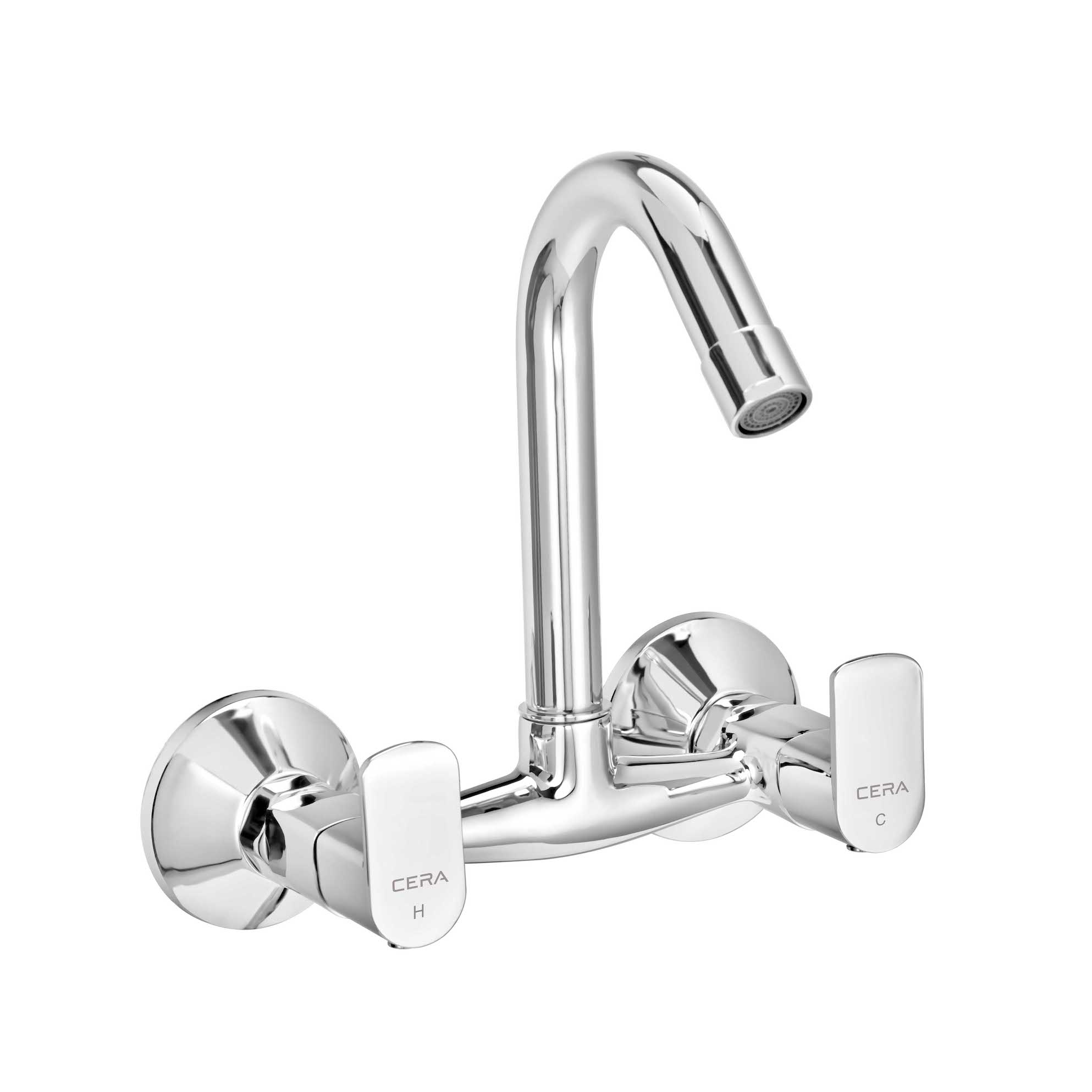 F1019501CH CHROMO SINK MIXER WALL MOUNTED