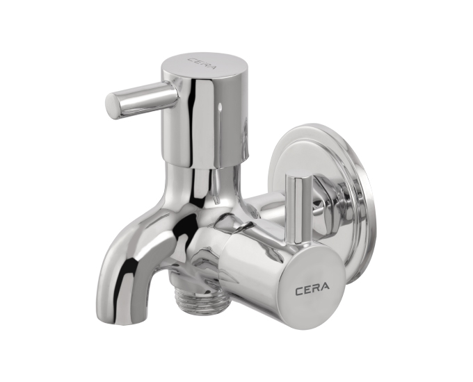 GARNET CERA TWO WAY BIB COCK SIDE HANDLE | F2002161CH