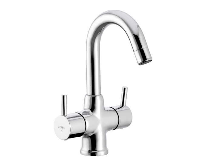 F2013461CH CERA FOUNTAIN CENTRAL HOLE BASIN MIXER