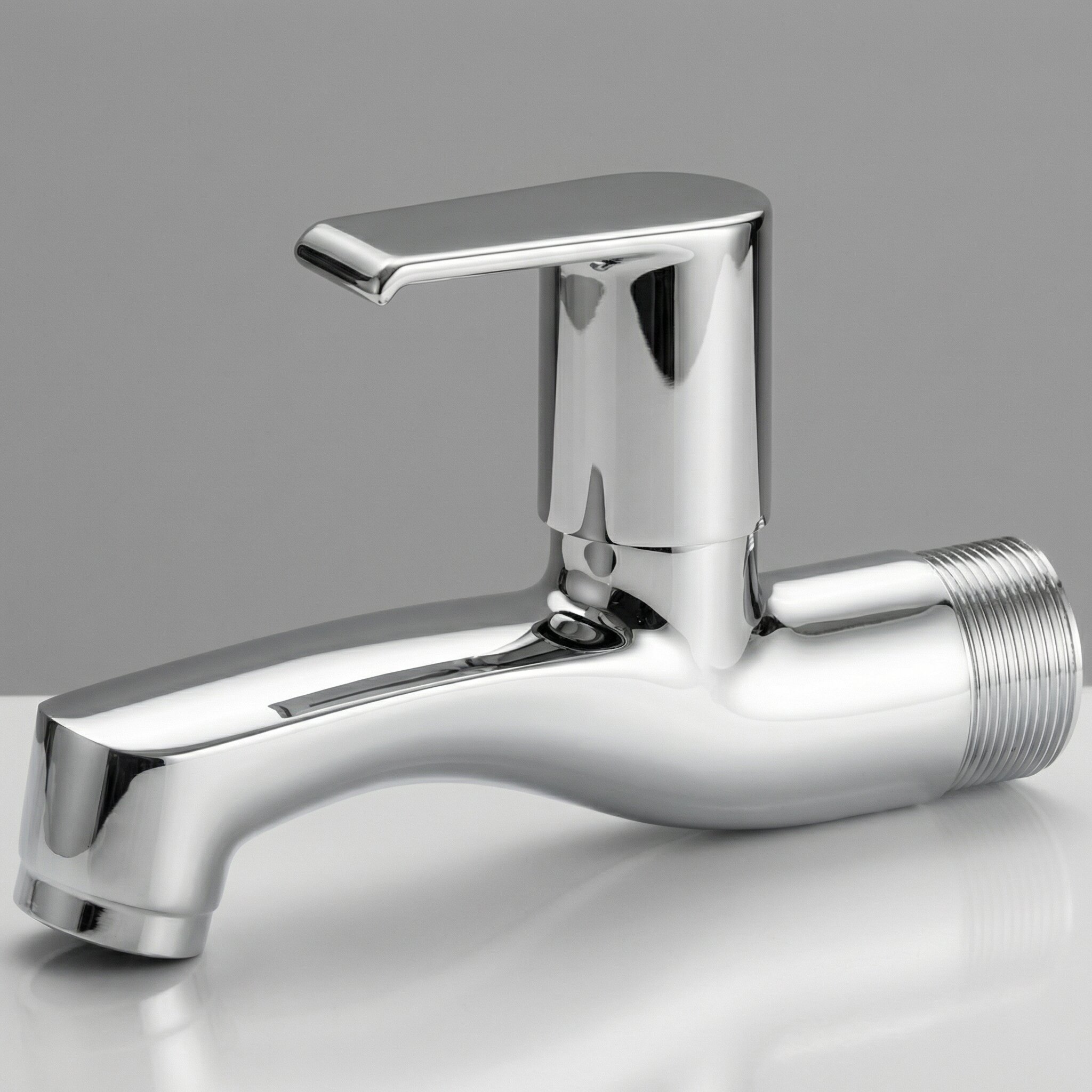 Soft Bib Cock Brass Faucets | Short Body