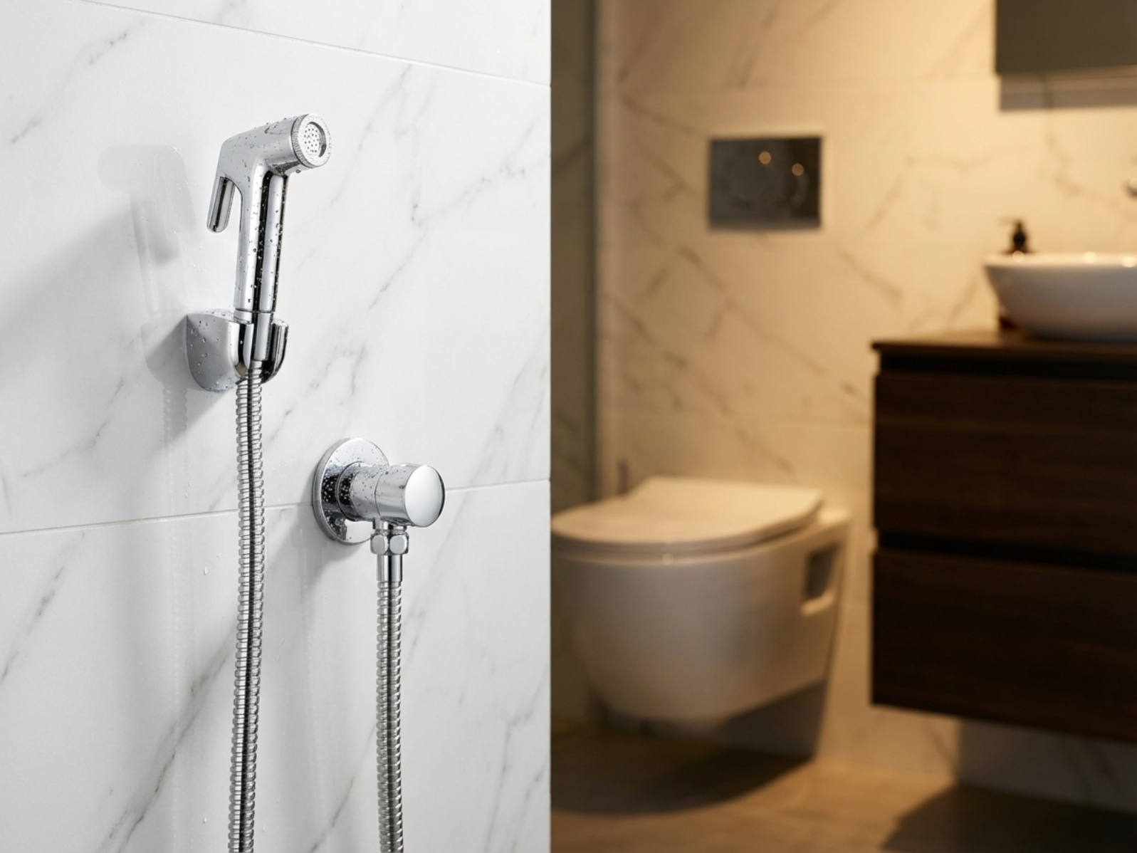 HEALTH FAUCET WITH PVC HOSE PIPE & HOOK BY CERA | F8030104