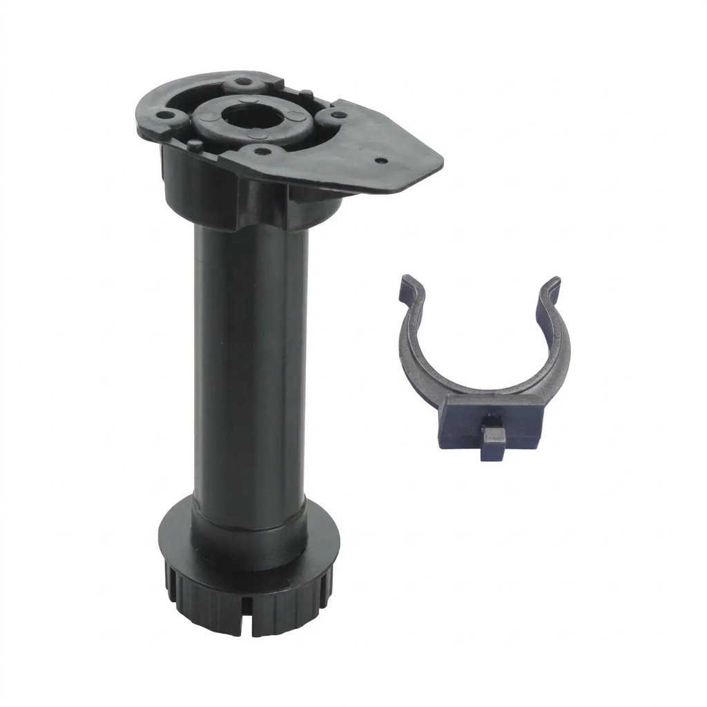 Cabinet Legs With Clip-on Fittings |OK-ALC 150MM BLACK